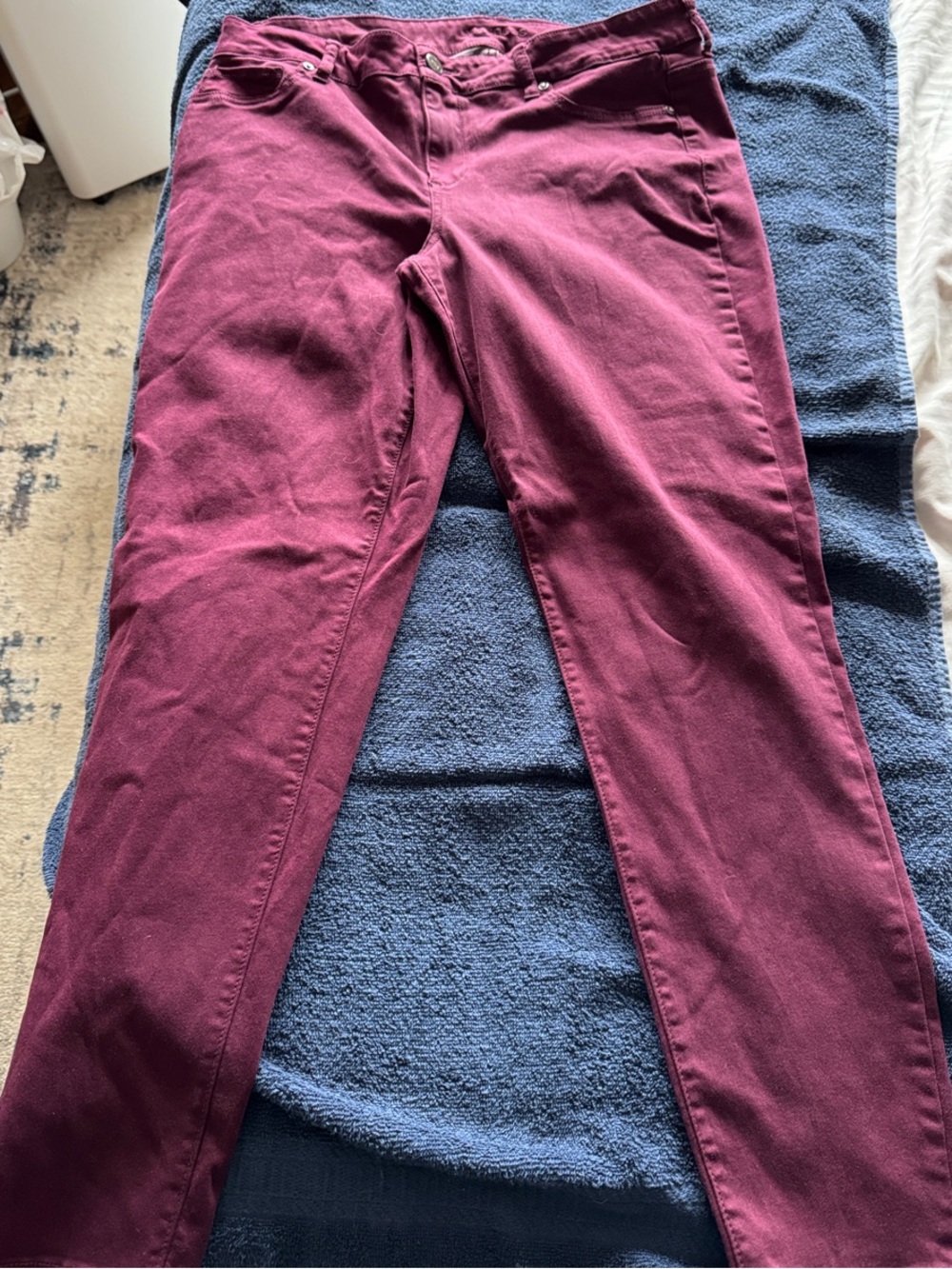 Maurices Burgundy Women’s Jeggings